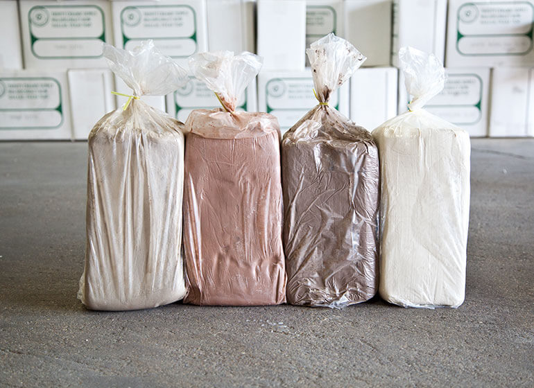 Moist Clays