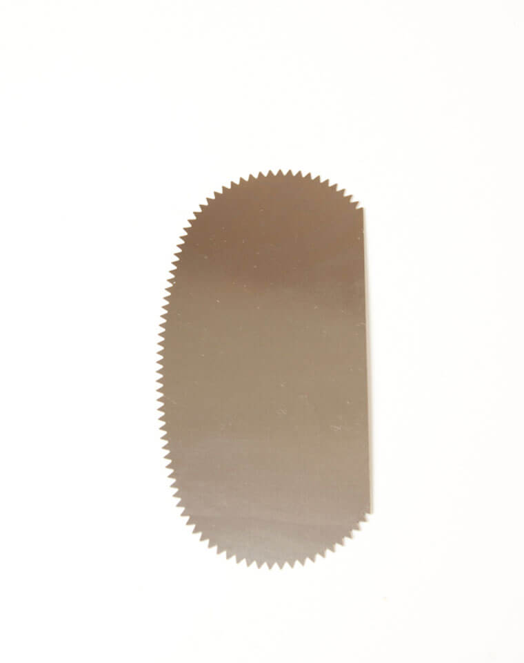 S10 Steel Scraper Serrated