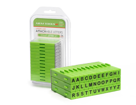 Uppercase Letter Stamp Set