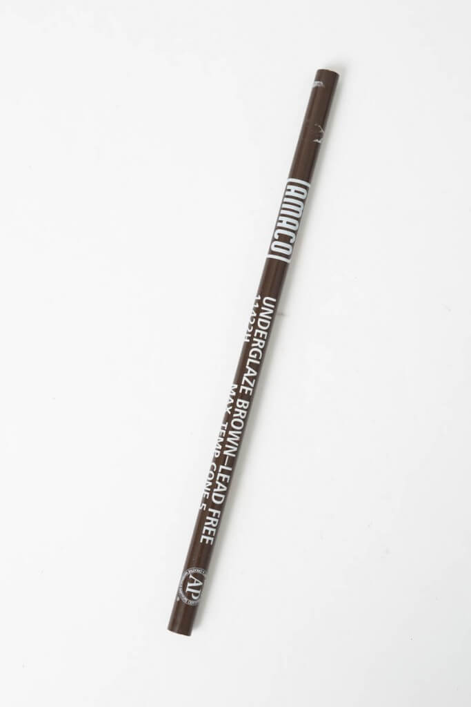 Underglaze Pencil Brown-lead Free
