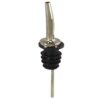 CTP-PK - Chrome Tapered Bottle Pourer w/ poly-Kork