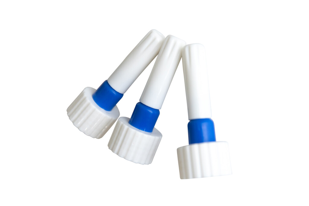 Applicator 3pk 20g Caps Only (blue)