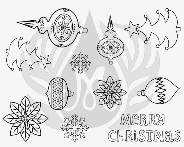 DSS0160 - VINTAGE HOLIDAY SILKSCREEN
