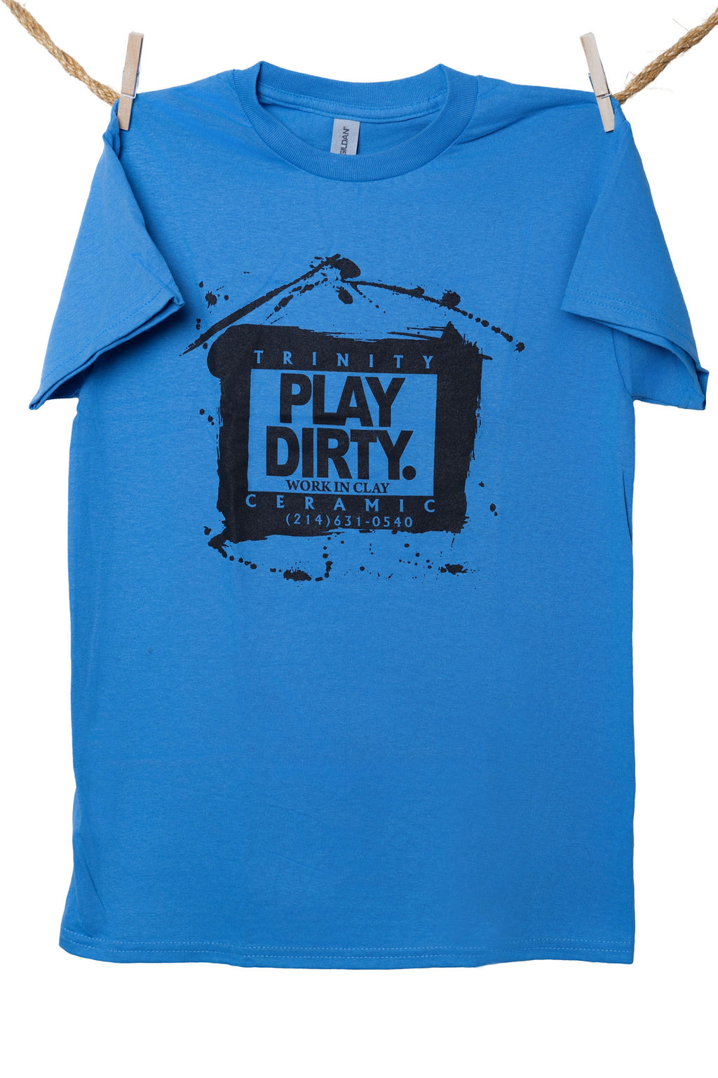 Iris, Black Logo Play Dirty T-Shirt