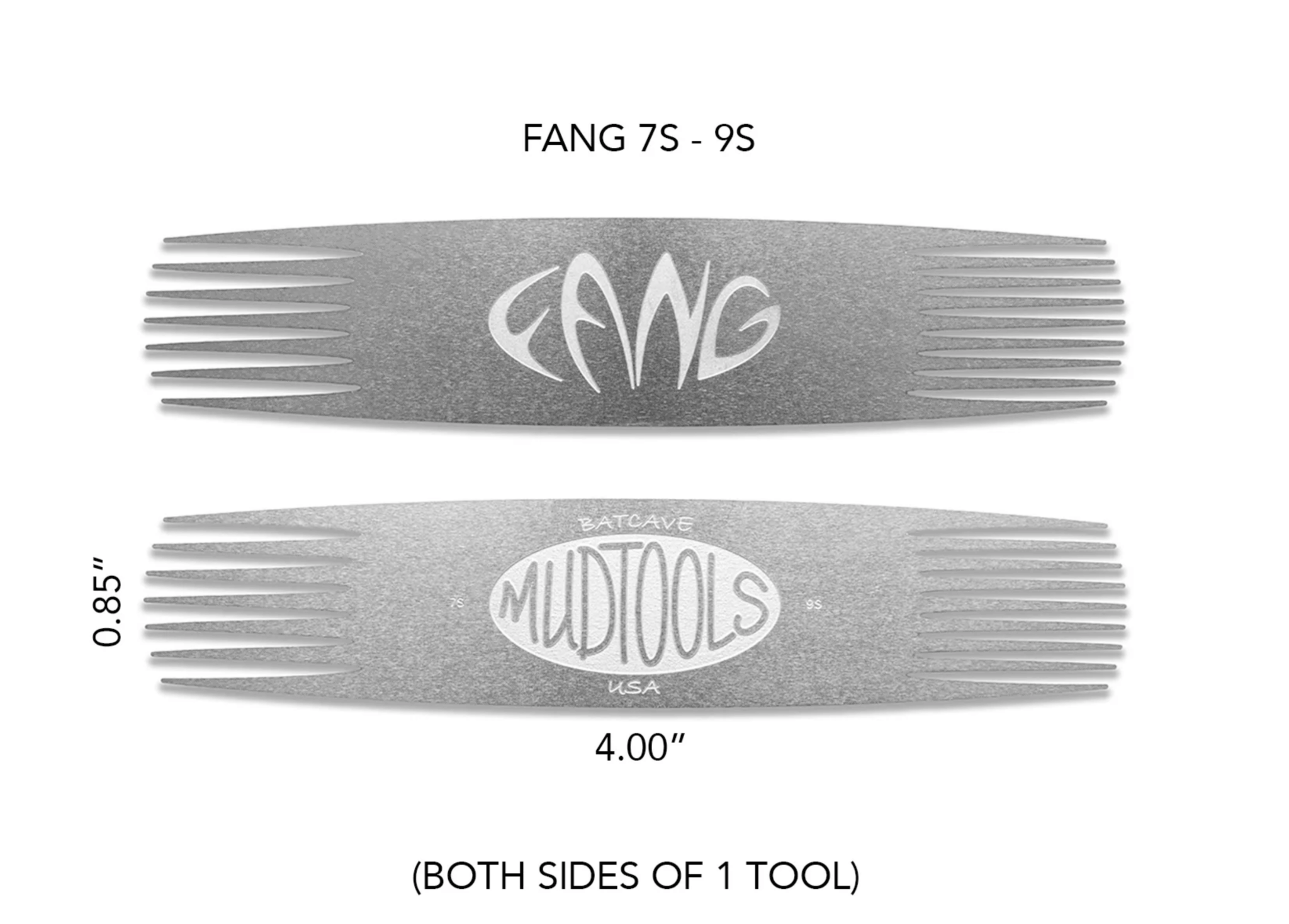 FANG-  SMALL STAINLESS STEEL SCORING TOOL - 7S-9S