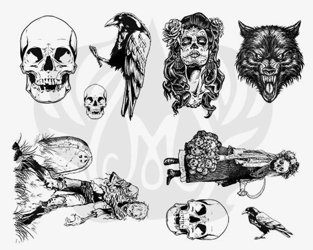 DSS0114 - CREEPY SILKSCREEN *NoM*