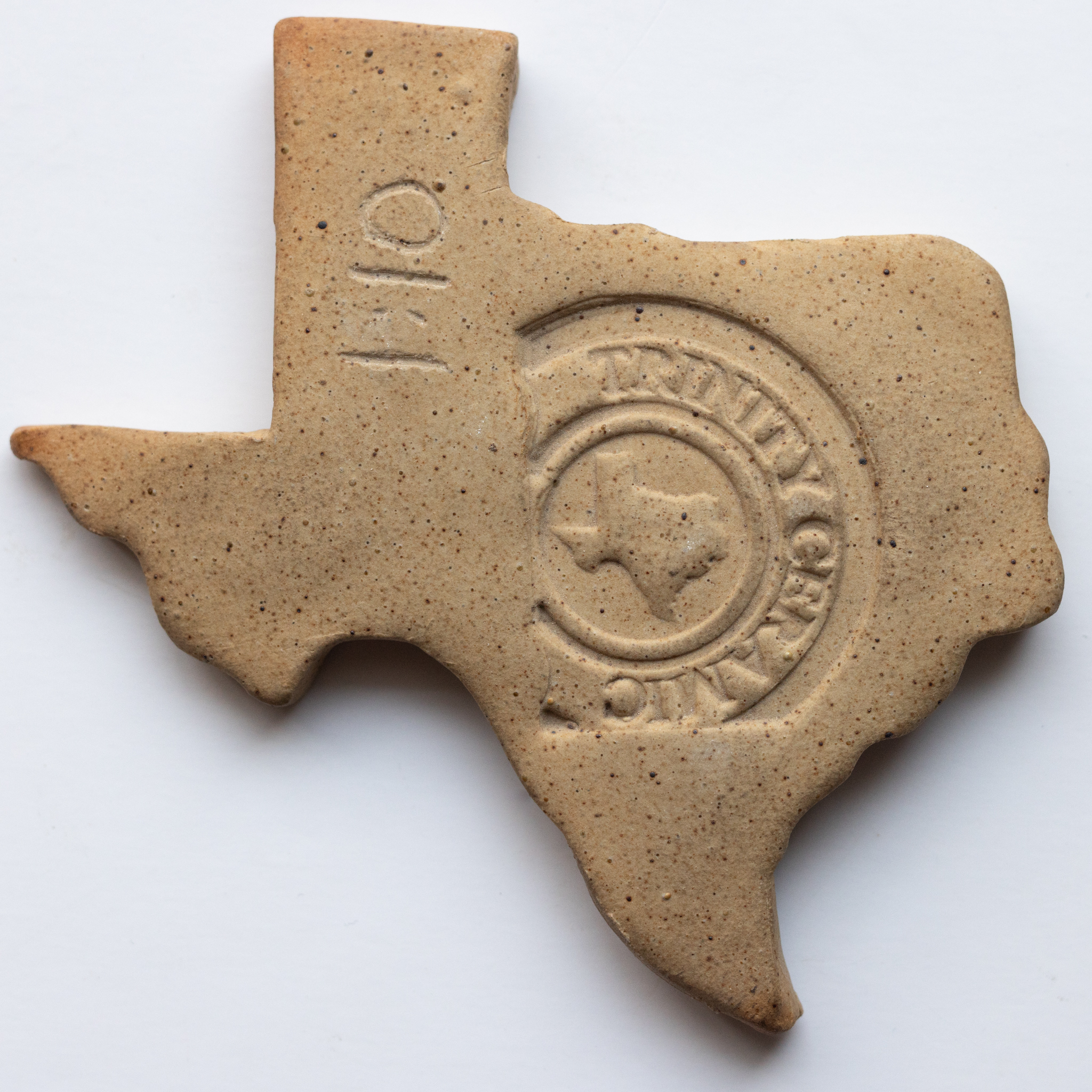 WHITE STONEWARE 10  1 LB
