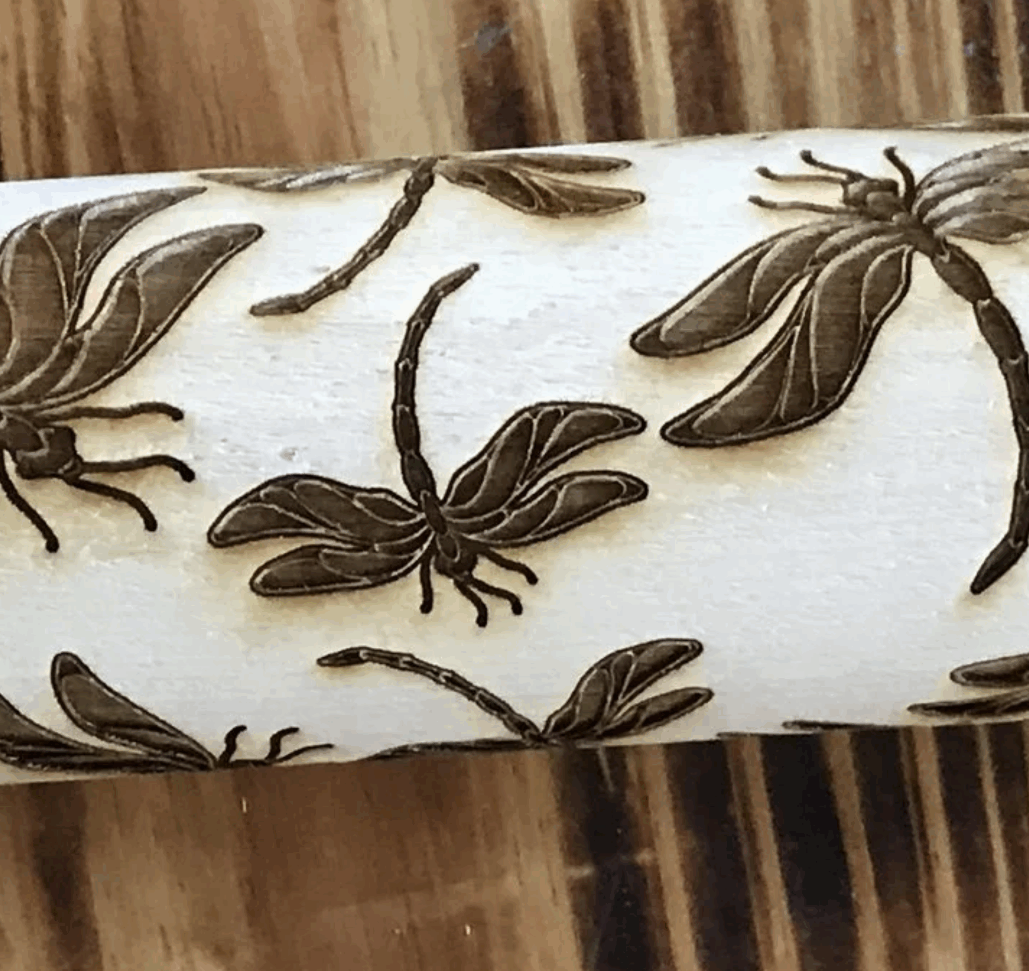 7" Dragonfly Ala Mode ROLLING PIN