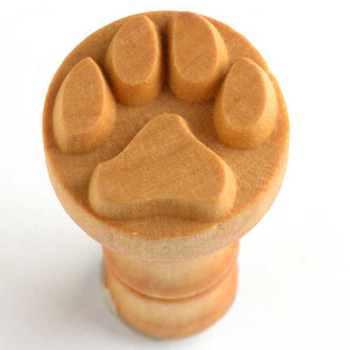 SCM - 001 - DOG PAW - MEDIUM ROUND STAMP
