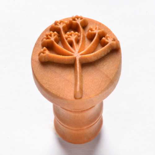 SCM - 244 - BUTTERFLY MILKWEED - MEDIUM ROUND STAMP