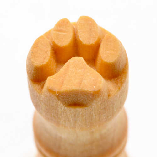 SCS - 001 - DOG PAW - SMALL ROUND STAMP