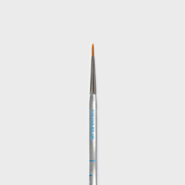 #0 DETAIL LINER BRUSH - CLEAR HANDLE