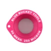 Cup Sieve - 60 Mesh with white spatula - pink