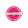 Jar Sieve - 60 Mesh with spatula - pink