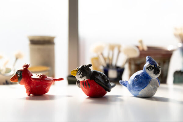 birdy air dry workshop summer clay