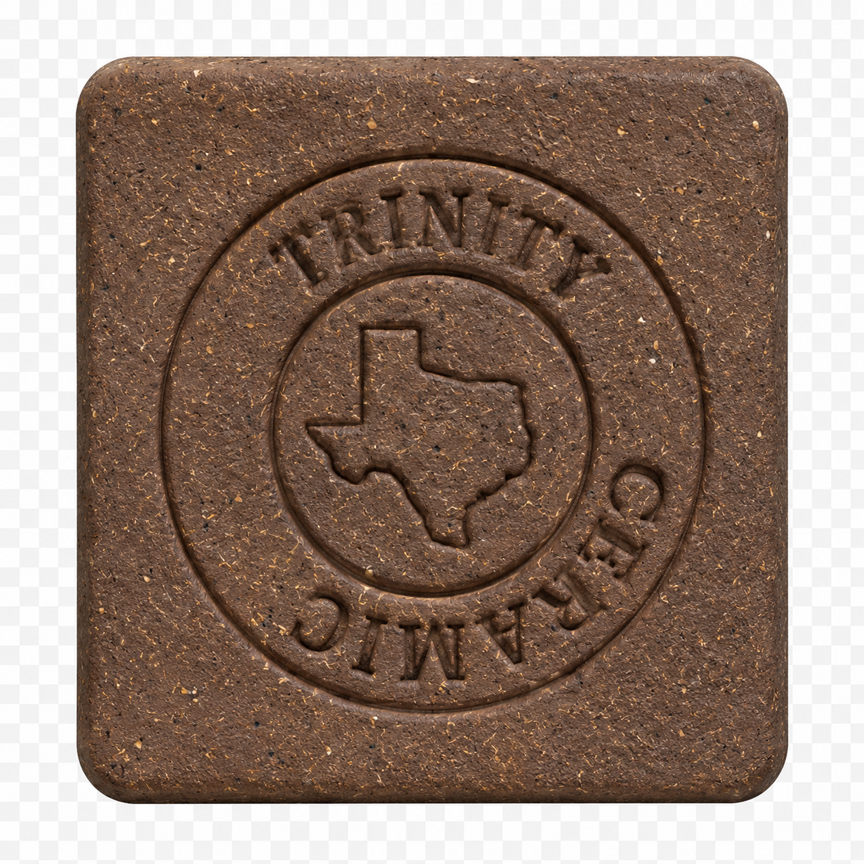 RED STONEWARE 1 LB.