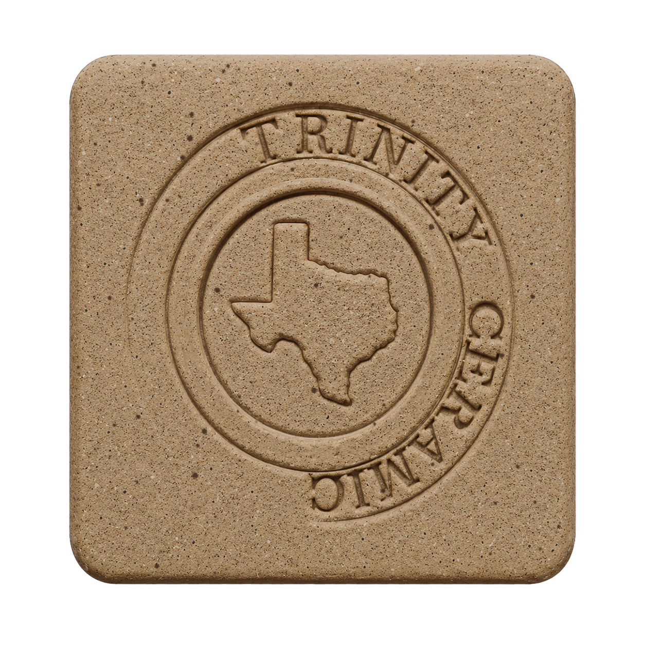 WHITE STONEWARE 10  1 LB